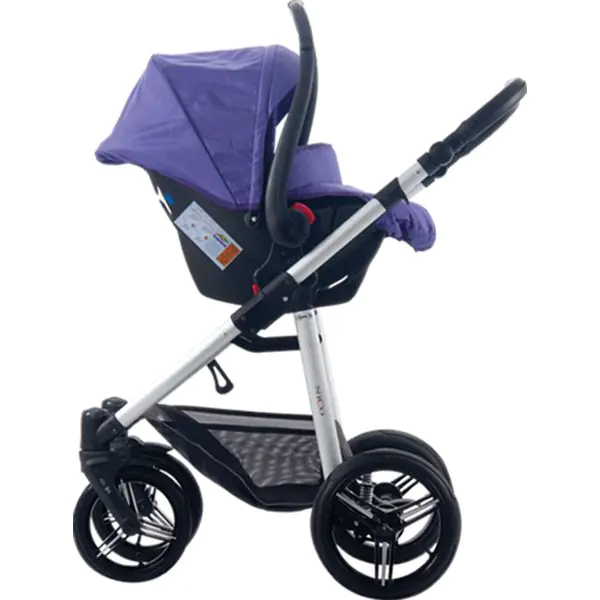 Детская коляска Bebetto Nico Plus 2 в 1 цвет рамы Black фото 20