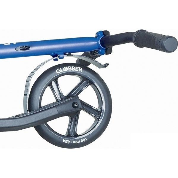 Двухколесный самокат Globber My Too One К180 by Kleefer, инновационный складной механизм фото 12