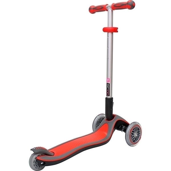 Трехколесный самокат Globber Elite F My Free Fold Up 448 со светящейся платформой фото 8