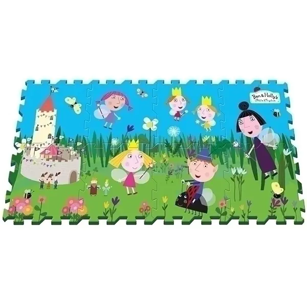 Коврик-пазл Росмэн Бен и Холли Маленькое Королевство, 8 сегментов, 120 х 60 х 1 см, арт. 31031 фото 2