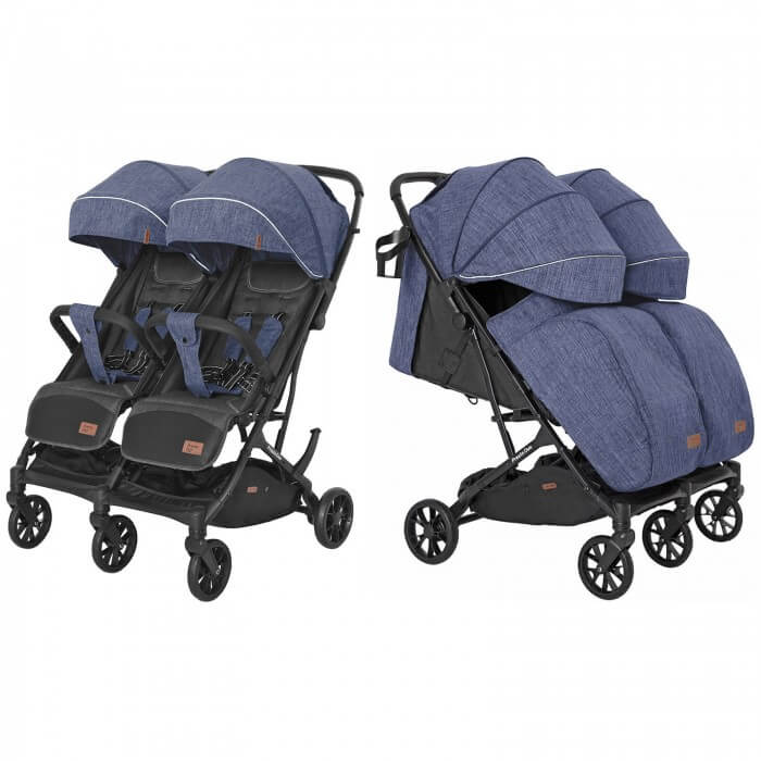 Детская прогулочная коляска для двойни Carrello Presto Duo  CRL-5506