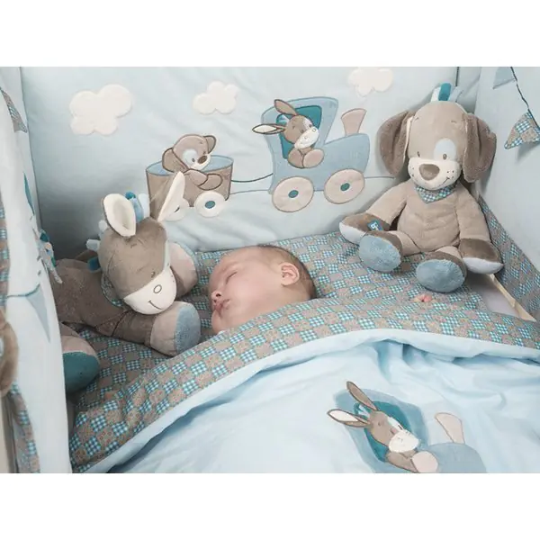 Мягкие игрушки Nattou Cri-Cris Наттоу Кри Крис Gaston & Cyril Лошадка и Собачка 531108 фото 4