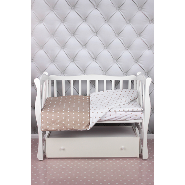 Комплект постельного белья в кроватку AmaroBaby Baby Boom из бязи, 3 предмета фото 1