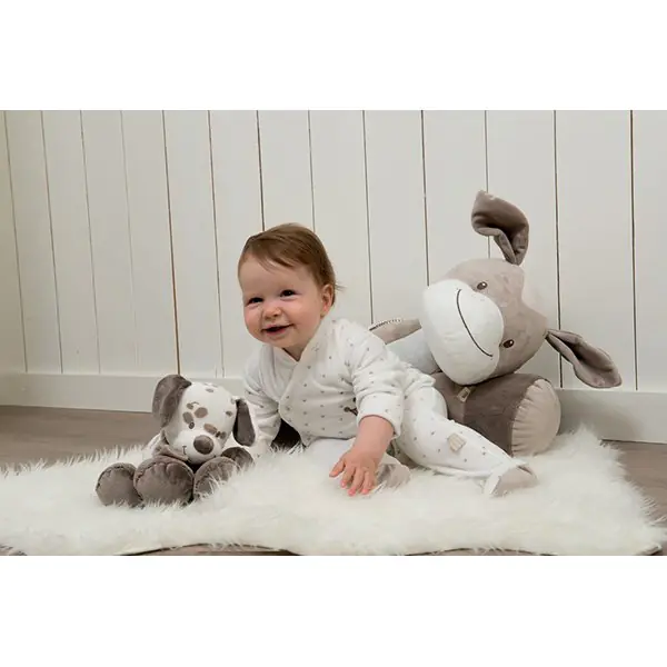 Круглый игровой коврик Nattou Наттоу Max, Noa & Tom Собачка, Лошадка, Мишка 777322 фото 2