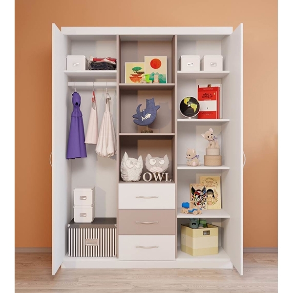 Трехсекционный шкаф Polini Classic фото 2