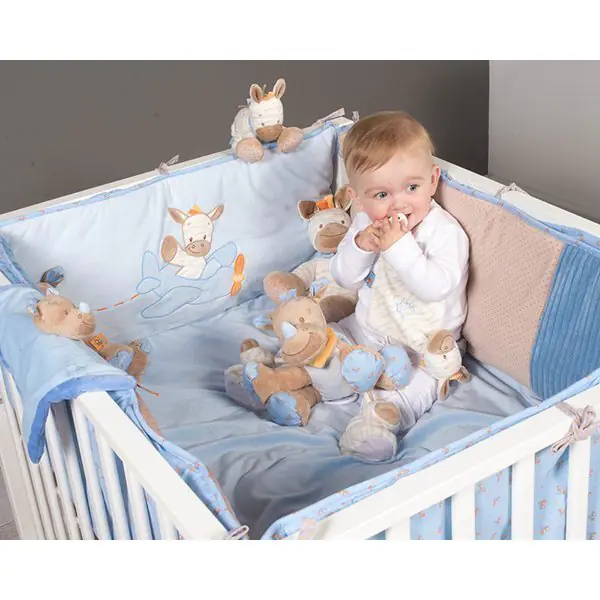 Мягкие игрушки Nattou Doudou Наттоу Дуду Arthur & Louis Зебра и Носорог 644129, 644136 фото 4