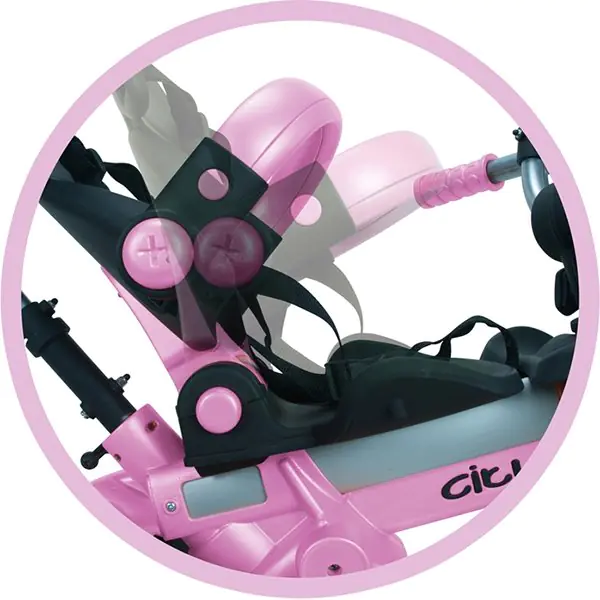 Трехколесный велосипед Injusa City Trike Aluminium арт. 3262/002 фото 10