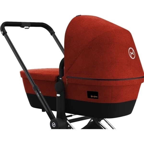 Детская коляска Cybex Priam Lux 3 в 1, шасси All Terrain Chrome фото 4