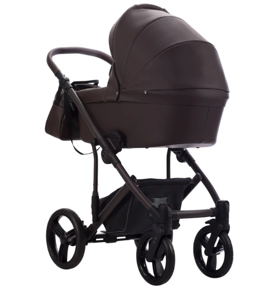 Детская коляска Bebetto Magnum Light Pro 2 в 1 на коричневой раме фото 2