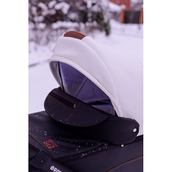 Детская коляска Effole Aurora 100% Ecco 2 в 1, эко-кожа фото 3