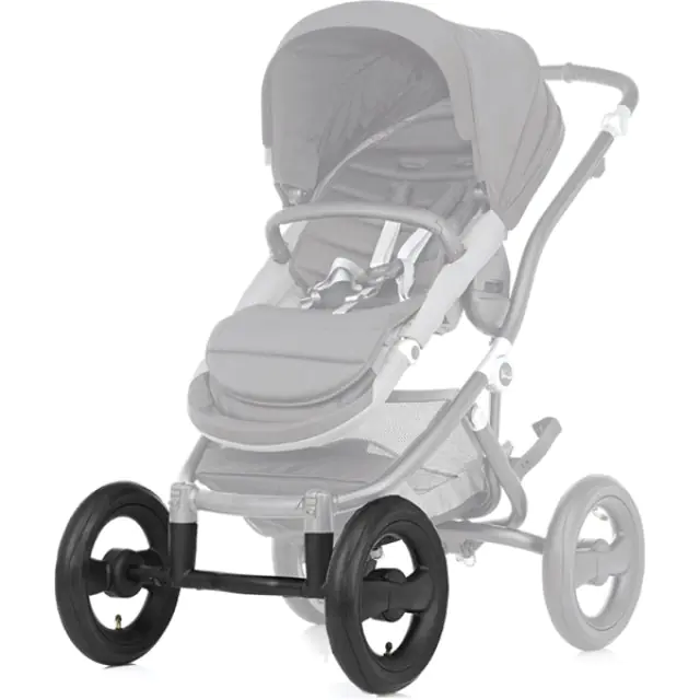 Крепежная вилка с передними колесами Britax B-Agile, B-Motion и Affinity Бритакс Би-Аджил, Би-Моушн и Аффинити