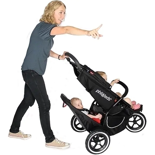 Сиденье для второго ребенка для коляски Phil and Teds Classic фото 2