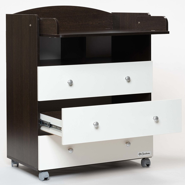 Пеленальный комод Mr Sandman Jay, 3 ящика фото 2