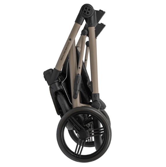 Детская коляска Bebetto Magnum Light Se 2 в 1 на бежевой раме фото 10