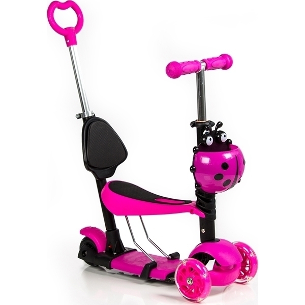 Детский трехколесный самокат-коляска VipLex ST-M08 - Фото