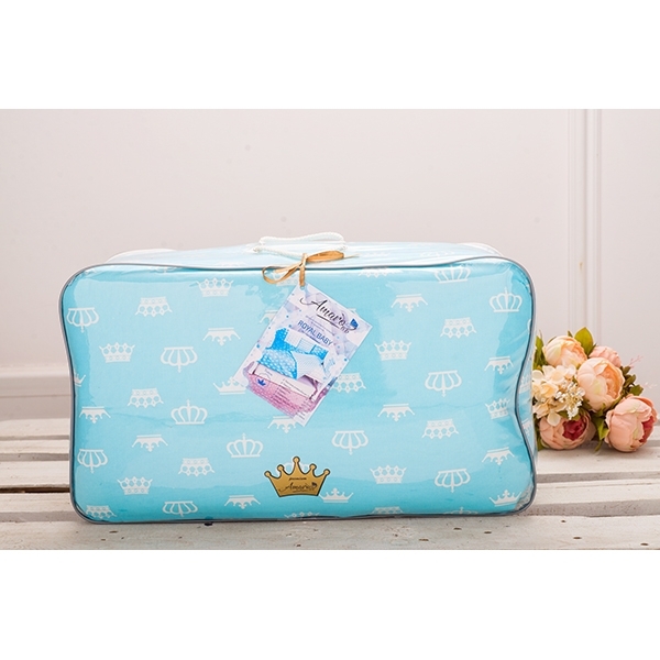 Комплект постели в кроватку AmaroBaby Royal Baby, 15 предметов, бязь фото 1