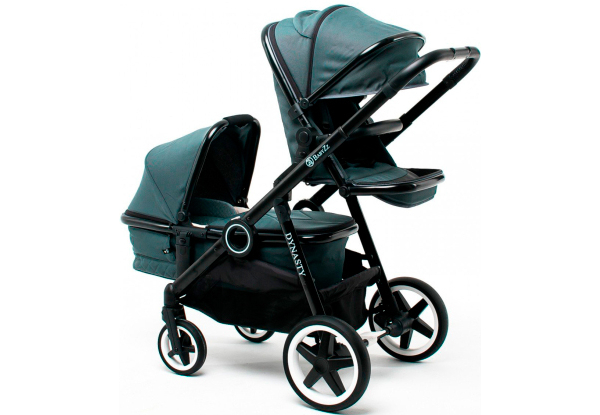 Детская коляска для двойни BabyZz Dynasty 2 в 1 фото 11