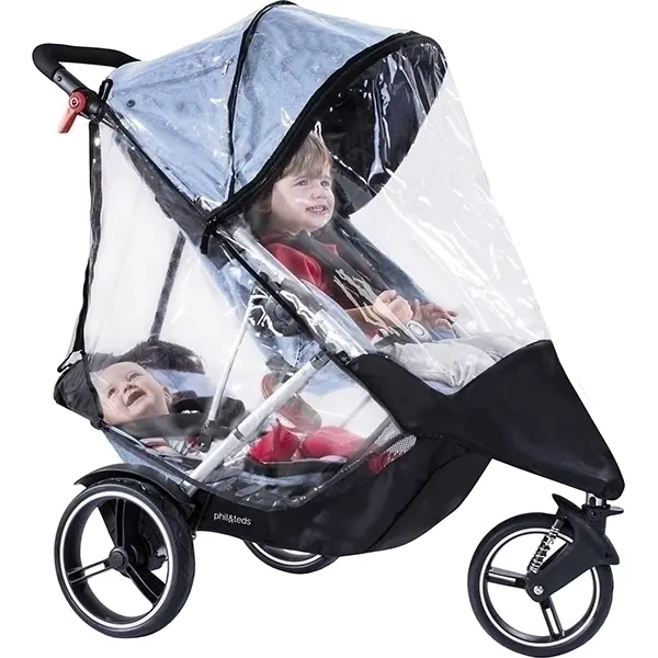 Дождевик для коляски Phil and Teds Dash Double - Фото