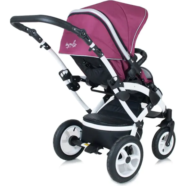 Детская коляска Tutic Impulse 3 в 1, шасси Silver фото 5