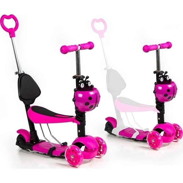 Детский трехколесный самокат-коляска VipLex ST-M08 фото 3