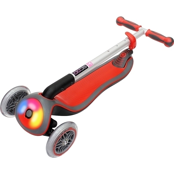 Трехколесный самокат Globber Elite F My Free Fold Up 448 со светящейся платформой фото 10