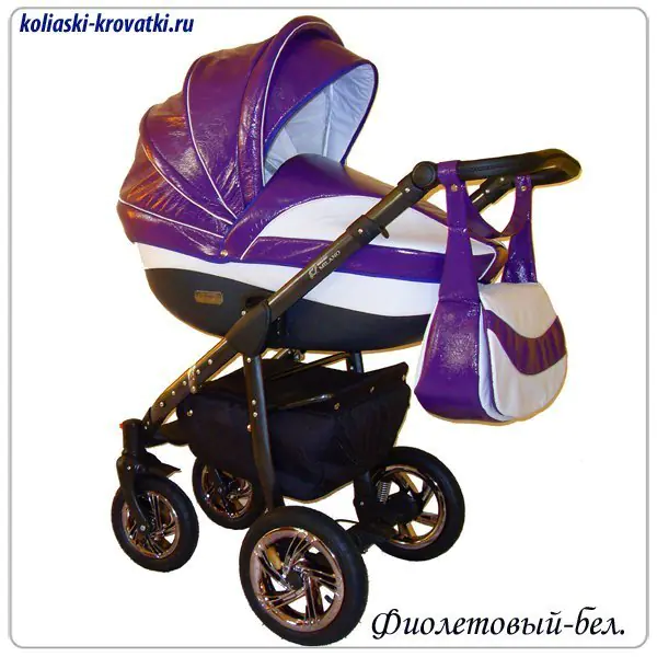 Детская коляска Androx Milano Exclusive 2 в 1 фото 14