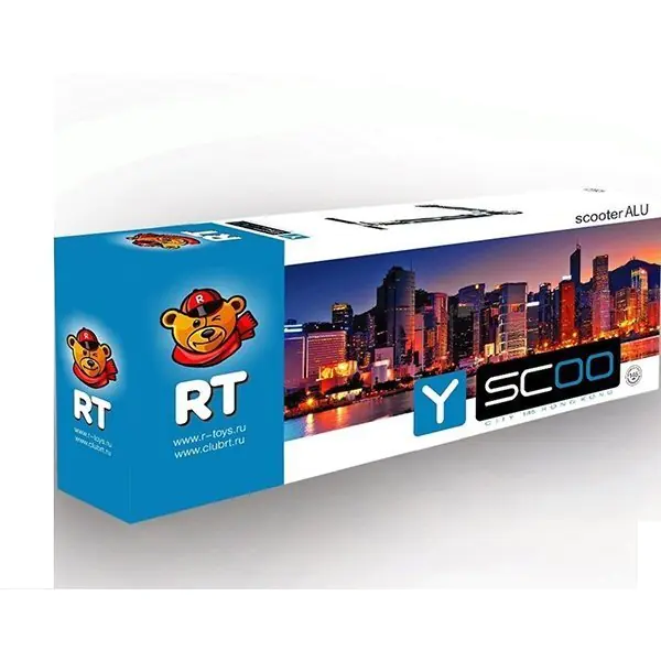 Самокат Y-Scoo RT 145 City Hong Kong Family design фото 23