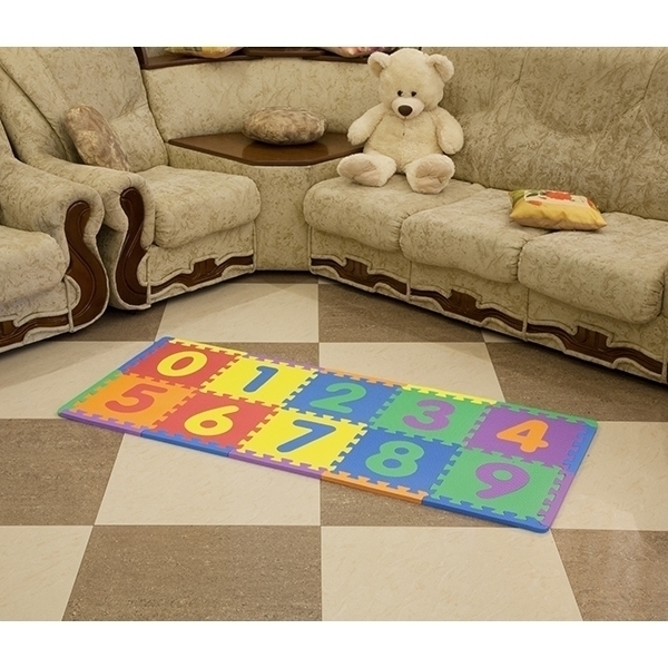 Игровой коврик-пазл Funkids 12" Цифры-2 KB-016, 10 плит фото 2