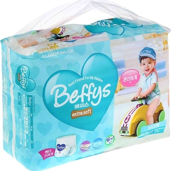 Трусики-подгузники для мальчиков Beffy's XXL, 17 кг+, 28 штук фото 1