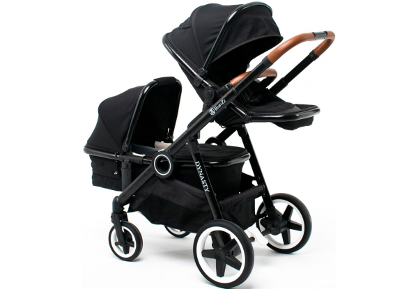 Детская коляска для двойни BabyZz Dynasty 2 в 1 фото 3