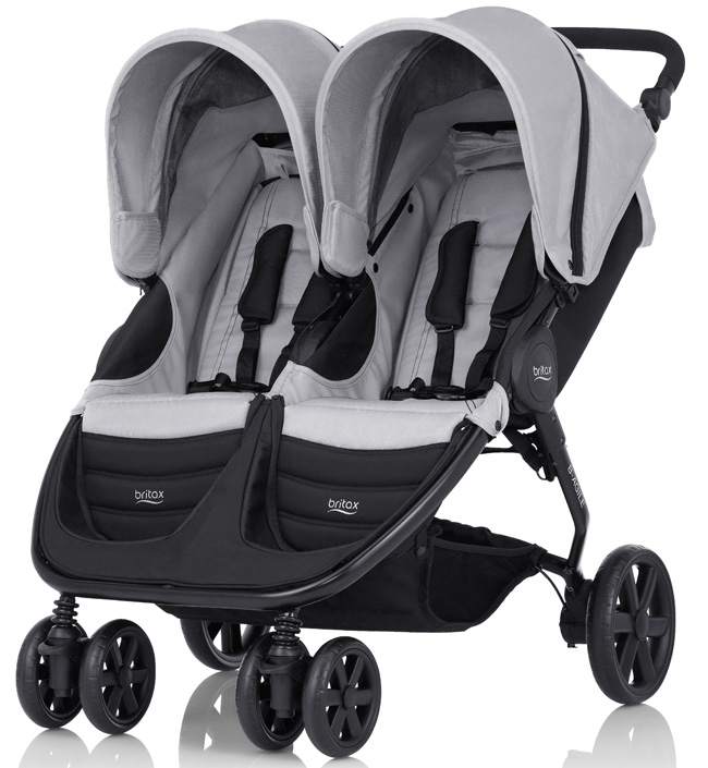 Детская прогулочная коляска для двойни Britax B-Agile Double - Фото