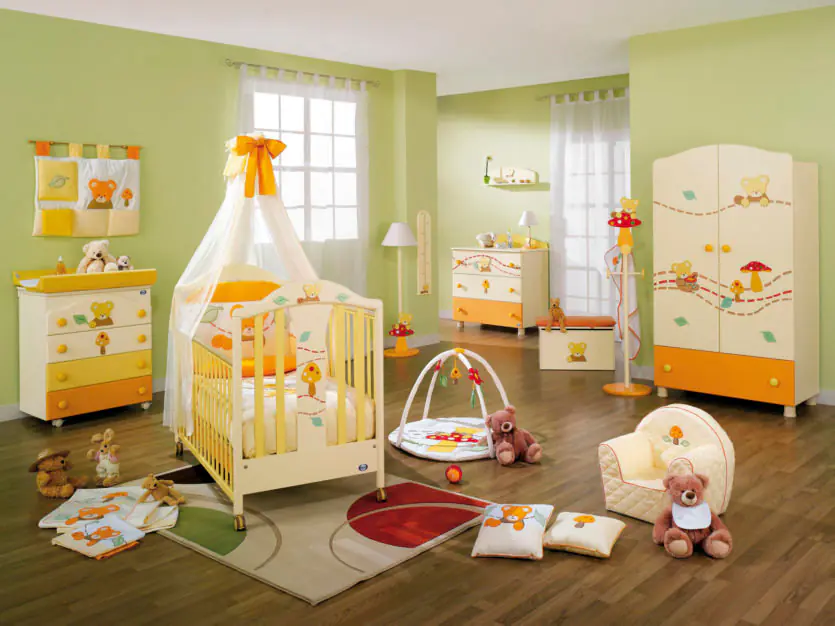 Обустраиваем детскую комнату к рождению малыша