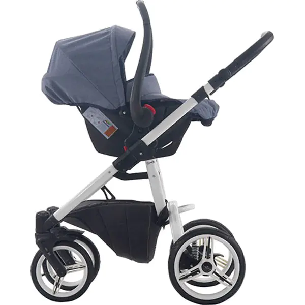 Детская коляска Bebetto Luca 2 в 1 цвет рамы White фото 20