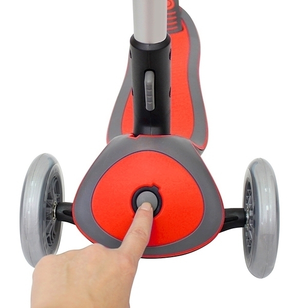 Трехколесный самокат Globber Elite F My Free Fold Up 448 со светящейся платформой фото 19