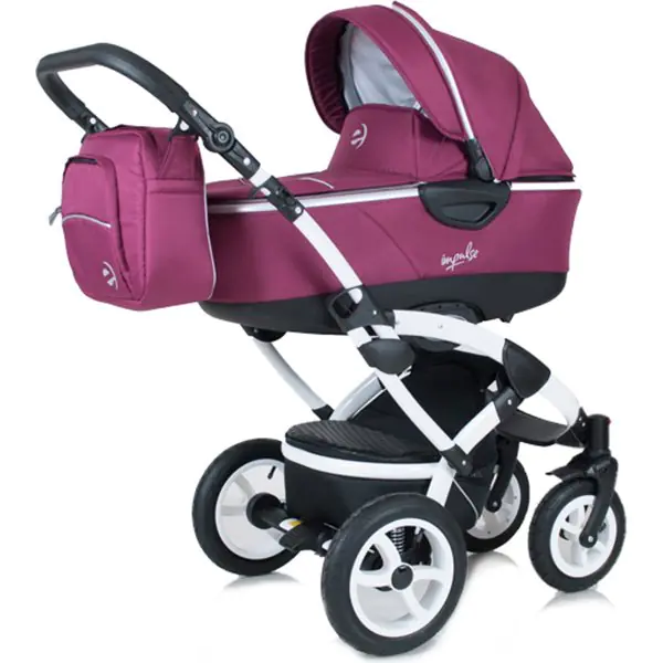 Детская коляска Tutic Impulse 3 в 1, шасси Silver фото 2