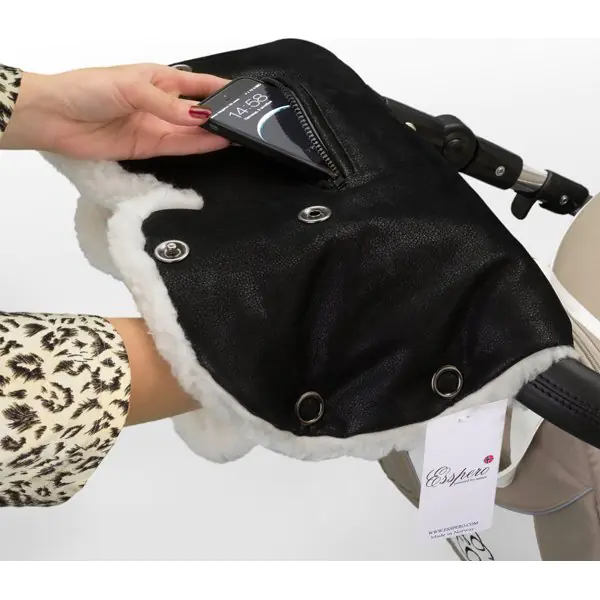 Муфта для рук Esspero Stella 100% овечья шерсть фото 1