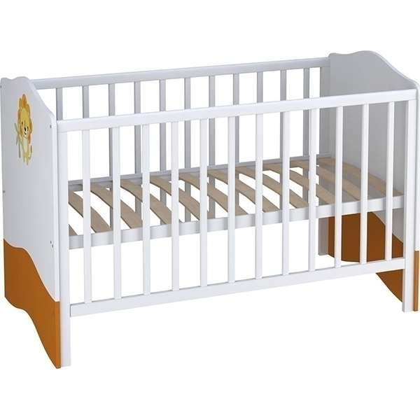 Детская кроватка Polini Basic Джунгли фото 2