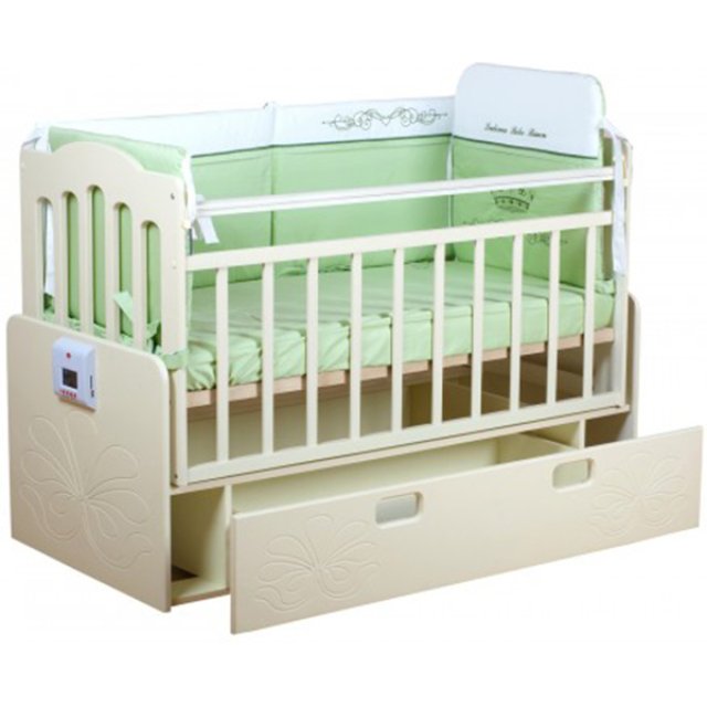 Автоматическая детская кроватка Daka baby Дака Беби Укачай-ка 3 фото 10