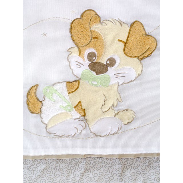 Одеяло для новорожденных Giovanni Puppy 100x120 см фото 2