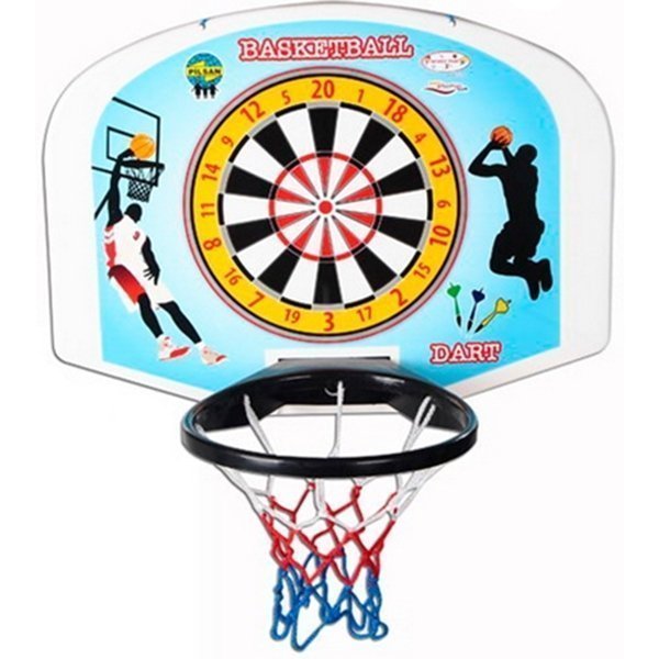 Настенный Игровой набор Pilsan Баскетбол + Дартс - Фото