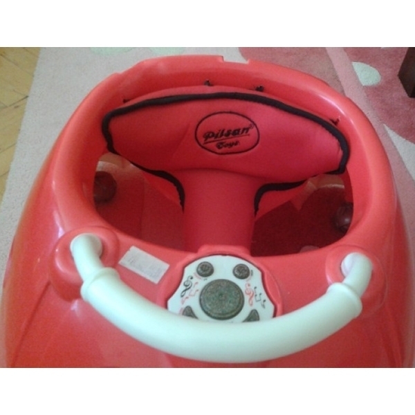 Ходунки с музыкой Pilsan Love Bug Baby Walker Божья Коровка, 07-499 фото 2