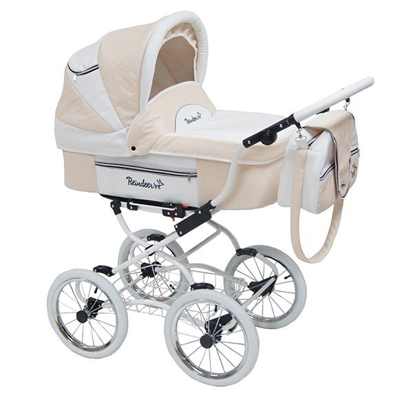 Фото Детская коляска Reindeer Prestige Lily 2 в 1, эко-кожа, реальные фотографии клиентов | Коляски-Кроватки.Ру