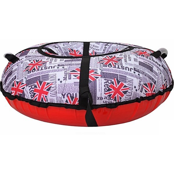 Надувные санки-тюбинг RT Английская Газета фото 1