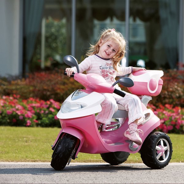 Электромобиль-мотоцикл Geoby Happy Dino LW626 фото 1