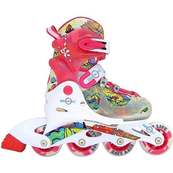 Роликовые коньки RT Коробейники PW-116AF, пластмассовая рама, 26-29 и 30-33 р. - Фото