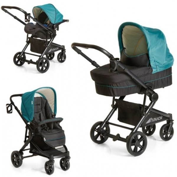 Детская коляска Hauck Atlantic Plus Trio Set 3 в 1 - Фото