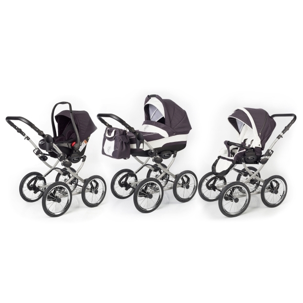 Фото Детская коляска Esspero Classic 3 в 1, шасси Grey, реальные фотографии клиентов | Коляски-Кроватки.Ру