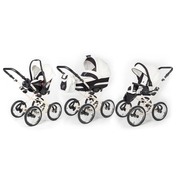 Детская коляска Esspero Classic 3 в 1, шасси Beige - Фото