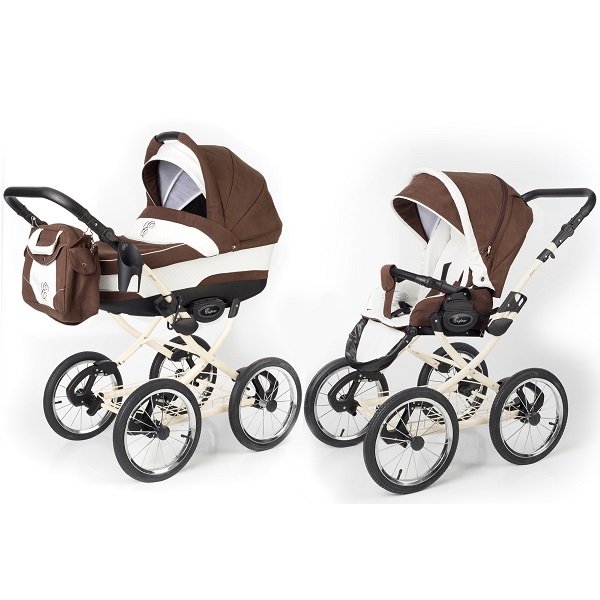 Фото Детская коляска Esspero Classic 2 в 1, шасси Beige, реальные фотографии клиентов | Коляски-Кроватки.Ру