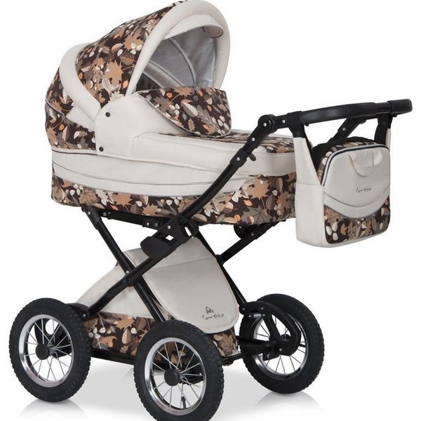Фото Детская коляска Caretto Angel Leaves Collection 2 в 1, реальные фотографии клиентов | Коляски-Кроватки.Ру